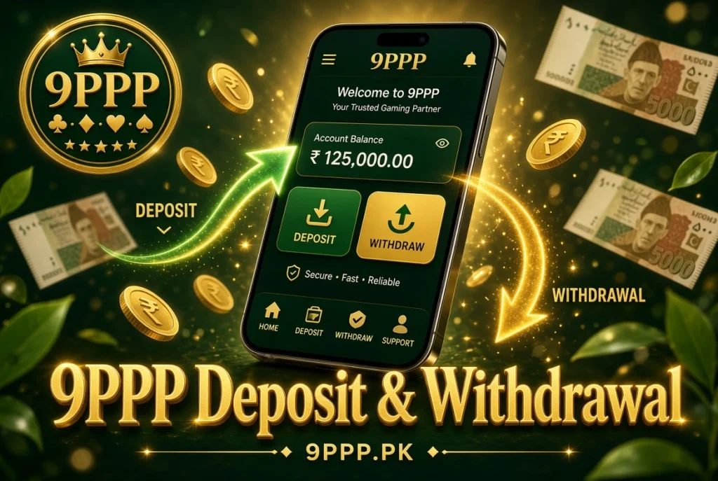 9ppp game Deposit and Withdrawal